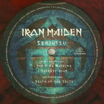 Vinyl Record Iron Maiden - Senjutsu (Coloured) (3 LP) - 5