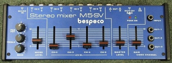 Mikser analogowy Bespeco M5SV - 2