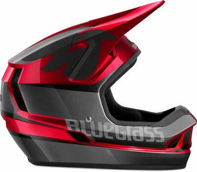 Bike Helmet Bluegrass Legit Black/Red Metallic Glossy M Bike Helmet - 2