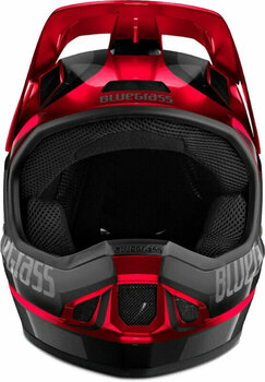 Bike Helmet Bluegrass Legit Black/Red Metallic Glossy M Bike Helmet - 3