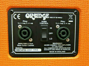 Basszusgitár hangláda Orange OBC 410 - 5