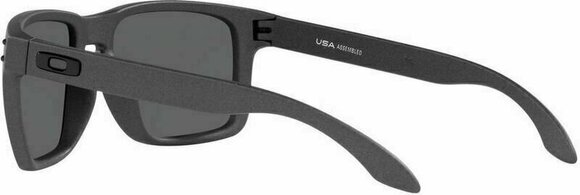 Lifestyle Glasses Oakley Holbrook XL 94173059 Steel/Prizm Black Polarized XL Lifestyle Glasses - 6