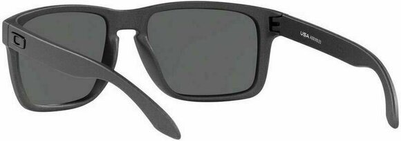 Lifestyle Glasses Oakley Holbrook XL 94173059 Steel/Prizm Black Polarized XL Lifestyle Glasses - 7