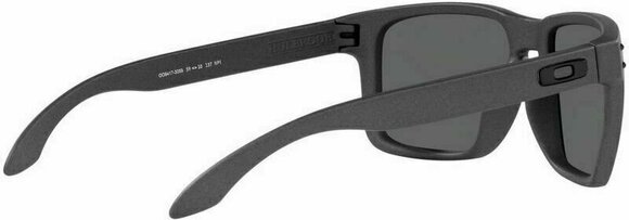 Lifestyle Glasses Oakley Holbrook XL 94173059 Steel/Prizm Black Polarized XL Lifestyle Glasses - 10