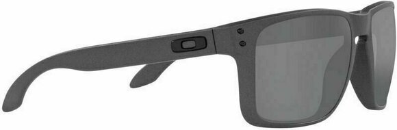 Lifestyle Glasses Oakley Holbrook XL 94173059 Steel/Prizm Black Polarized XL Lifestyle Glasses - 12