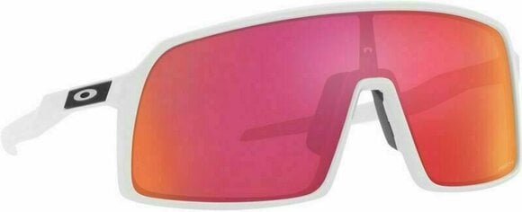 Cycling Glasses Oakley Sutro 94069137 Polished White/Prizm Field Cycling Glasses - 13