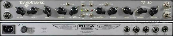 Csöves gitárerősítők Mesa Boogie Trans Atlantic TA30 Head - 2
