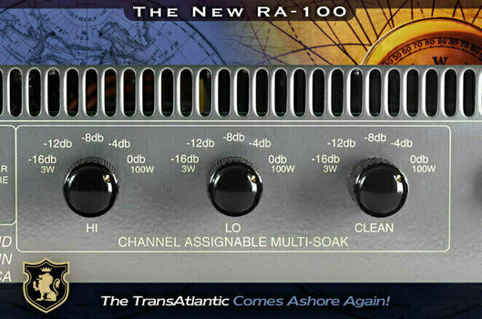Preamplificador/Amplificador de guitarra Mesa Boogie Trans Atlantic TA30 Rack Head - 4