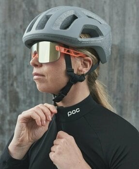 Óculos de ciclismo POC Elicit Fluorescent Orange Translucent/Violet Gold Mirror Óculos de ciclismo - 6