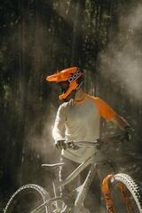 Bike Helmet POC Otocon Race MIPS Fluorescent Orange AVIP/Uranium Black Matt 55-58 Bike Helmet - 7