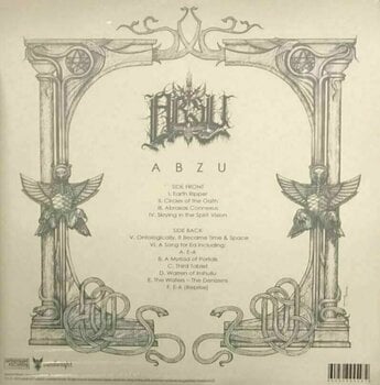 LP Absu - Abzu (Reissue Gatefold) (Clear/Black Splatter) (2 LP) - 3