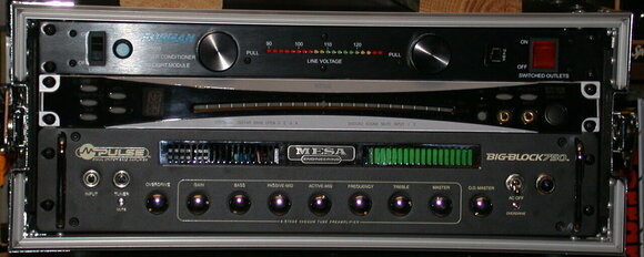 Ενισχυτής Μπάσων Mesa Boogie Big Block 750 Rack Head - 3