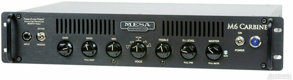 Hybrid Bass Amplifier Mesa Boogie M6 Carbine Rack Head - 6