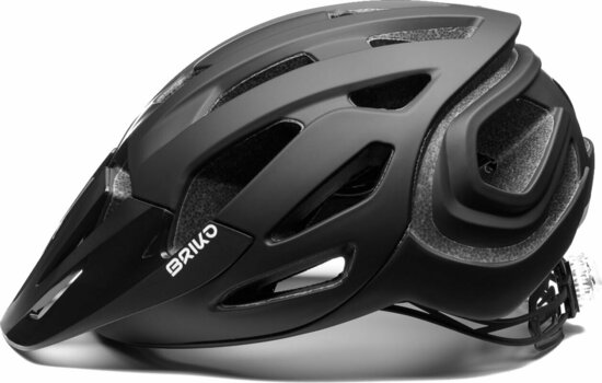 Cyklistická helma Briko Sismic LED Matt Black M Cyklistická helma - 2