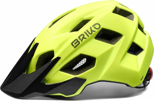 Bike Helmet Briko Akan Lime Fluo/Black L Bike Helmet - 2