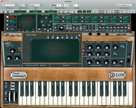 VST Instrument Arturia MINIMOOG V2 - 2