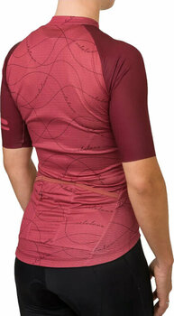 Велосипедна тениска Agu Velo Wave Jersey SS Essential Women Джърси Rusty Pink S - 4