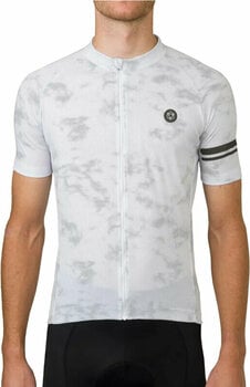 Maglietta ciclismo Agu Reflective Jersey SS Essential Men Maglia White 3XL - 3