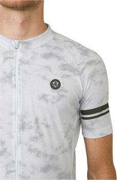Cyklodres/ tričko Agu Reflective Jersey SS Essential Men Dres White 3XL - 5