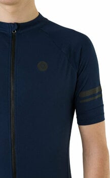 Kolesarski dres, majica Agu Core Jersey SS II Essential Men Deep Blue L - 4