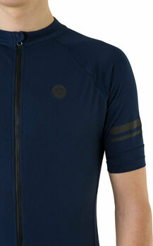 Kolesarski dres, majica Agu Core Jersey SS II Essential Men Jersey Deep Blue XL - 4