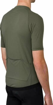 Odzież kolarska / koszulka Agu Core Jersey SS II Essential Men Army Green M - 3