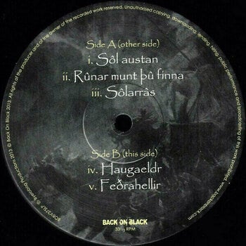 Disque vinyle Burzum - Sol Austan, Mani Vestan (2 LP) - 3