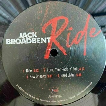 Vinyylilevy Jack Broadbent - Ride (LP) - 2