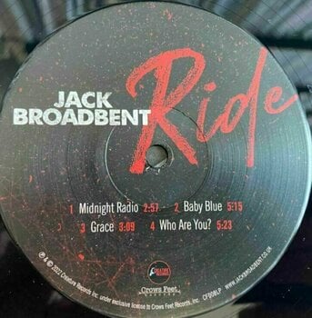 Δίσκος LP Jack Broadbent - Ride (LP) - 3
