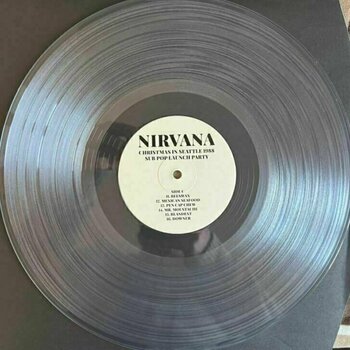 Płyta winylowa Nirvana - Christmas In Seattle 1988 (Sub Pop Launch Party) (Clear Vinyl) (2 LP) - 4