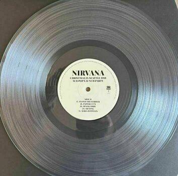 Vinyl Record Nirvana - Christmas In Seattle 1988 (Sub Pop Launch Party) (Clear Vinyl) (2 LP) - 5