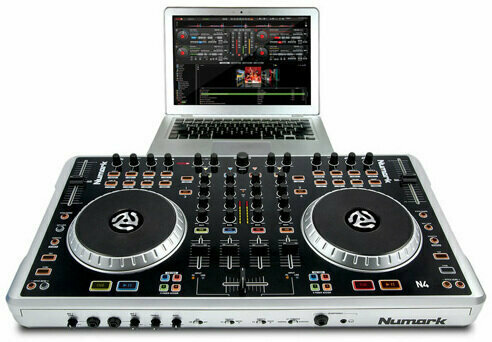 DJ kontroler Numark N4 Dj Controler - 3