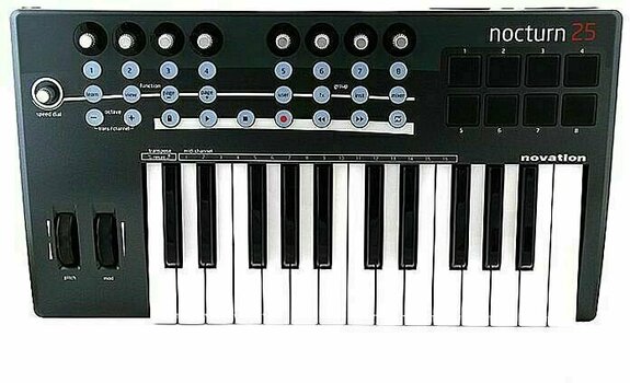 Миди клавиатура Novation Nocturn 25 - 2