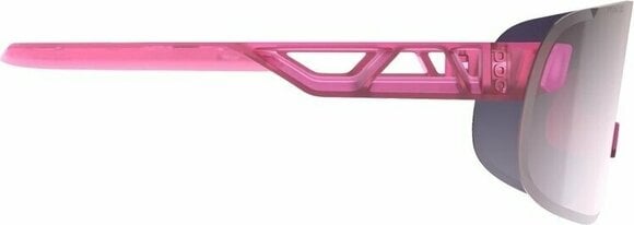 Óculos de ciclismo POC Elicit Actinium Pink Translucent/Violet Silver Mirror Óculos de ciclismo - 3
