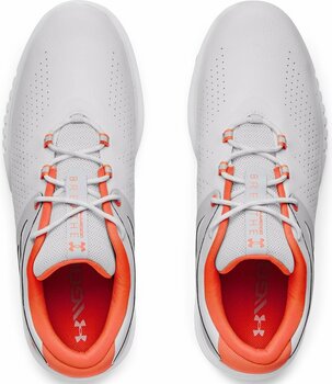 Women's golf shoes Under Armour Charged Breathe SL White/Halo Gray/Electric Tangerine 37,5 - 5