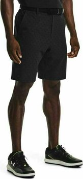 Shorts Under Armour Drive Printed Mens Shorts Black/Black/Halo Gray 40 - 3