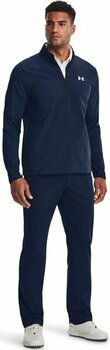 Jacket Under Armour Storm Windstrike Mens 1/2 Zip Jacket Academy/White L - 5