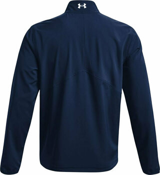 Jacket Under Armour Storm Windstrike Mens Full Zip Jacket Academy/White 2XL - 2