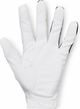 Gloves Under Armour Medal Mens Left Hand Glove Black/White/Black XL - 2