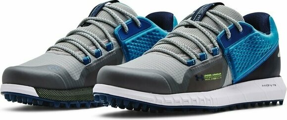 Men's golf shoes Under Armour HOVR Forge RC SL Mod Gray/Cruise Blue/Academy 44 - 3