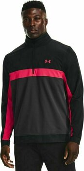 Sweat à capuche/Pull Under Armour Storm Mens Midlayer 1/2 Zip Black/Jet Gray/Penta Pink M - 3