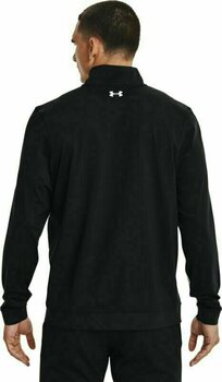 Hoodie/Sweater Under Armour Storm Mens Midlayer 1/2 Zip Black/Jet Gray/White L - 4