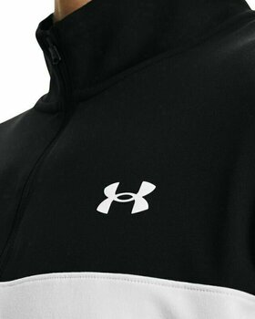 Hoodie/Sweater Under Armour Storm Mens Midlayer 1/2 Zip Black/Jet Gray/White 2XL - 6
