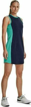 Sukně / Šaty Under Armour Zinger Womens Dress Midnight Navy/Neptune/Metallic Silver XL - 5