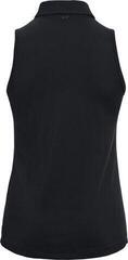 Tricou polo Under Armour Zinger Womens Sleeveless Black/Metallic Silver L Tricou polo - 1