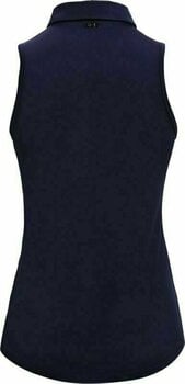 Polo Shirt Under Armour Zinger Womens Sleeveless Polo Midnight Navy/Midnight Navy/Metallic Silver M - 2