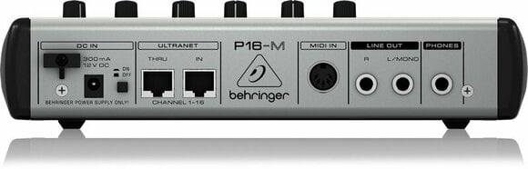 Trådbundna komponenter för hörlurar Behringer P16-M - 3