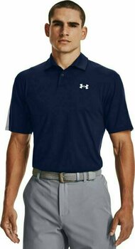 Chemise polo Under Armour UA T2G Blocked Mens Polo Academy/White/White S - 3