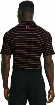 Chemise polo Under Armour UA Playoff 2.0 Mens Polo Black/Hendrix/Electric Tangerine S - 4