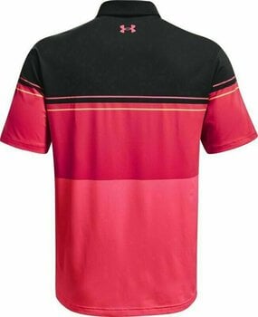 Chemise polo Under Armour UA Playoff 2.0 Mens Polo Black/Knock Out/Penta Pink M - 2